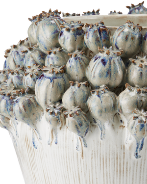 Poppy Pod Crown Large Vase