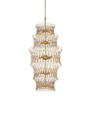 Marquise Large Gold Chandelier