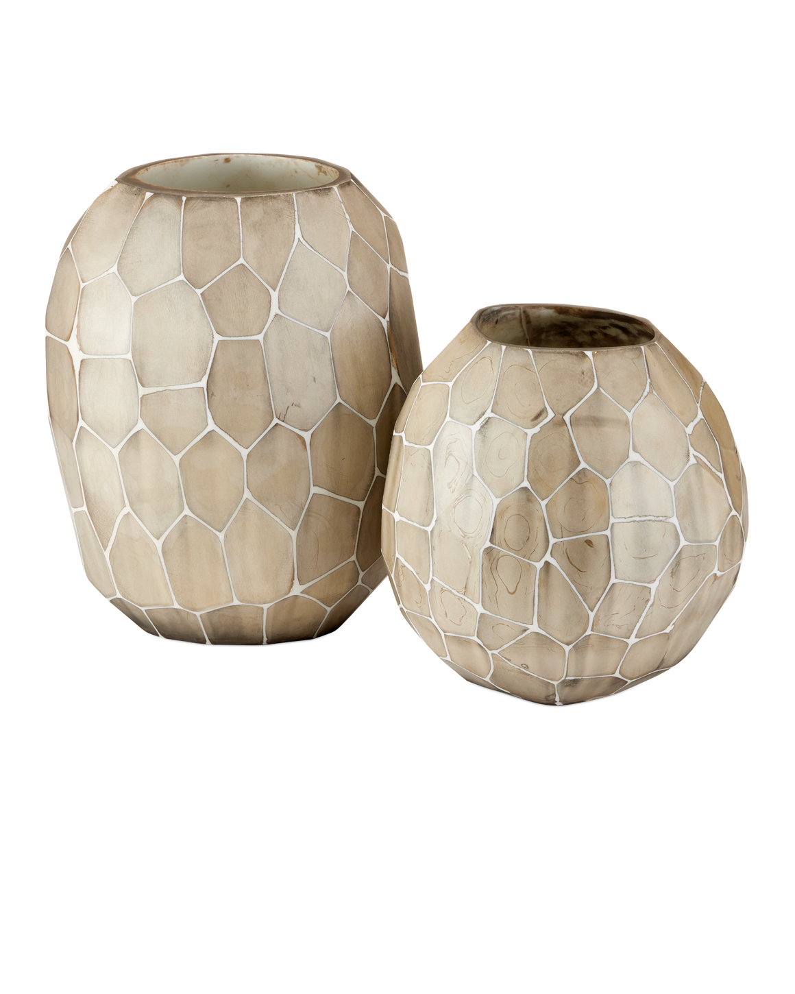 Runnell Glass Vase Set of 2