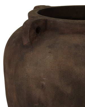 Ophelia Vintage Brown Large Planter