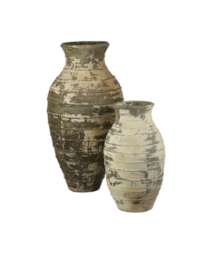 Ragusa Large Antique White Urn