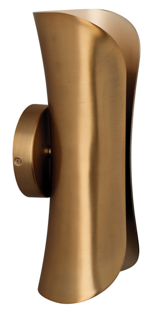 Two-Tone Capsule Wall Sconce – Brass & Champagne