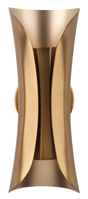 Two-Tone Capsule Wall Sconce – Brass & Champagne