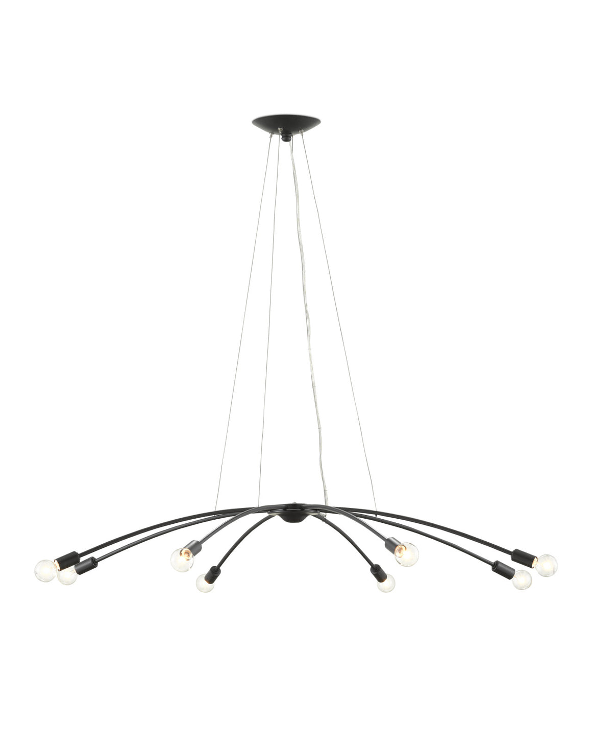 Longaville Black Chandelier