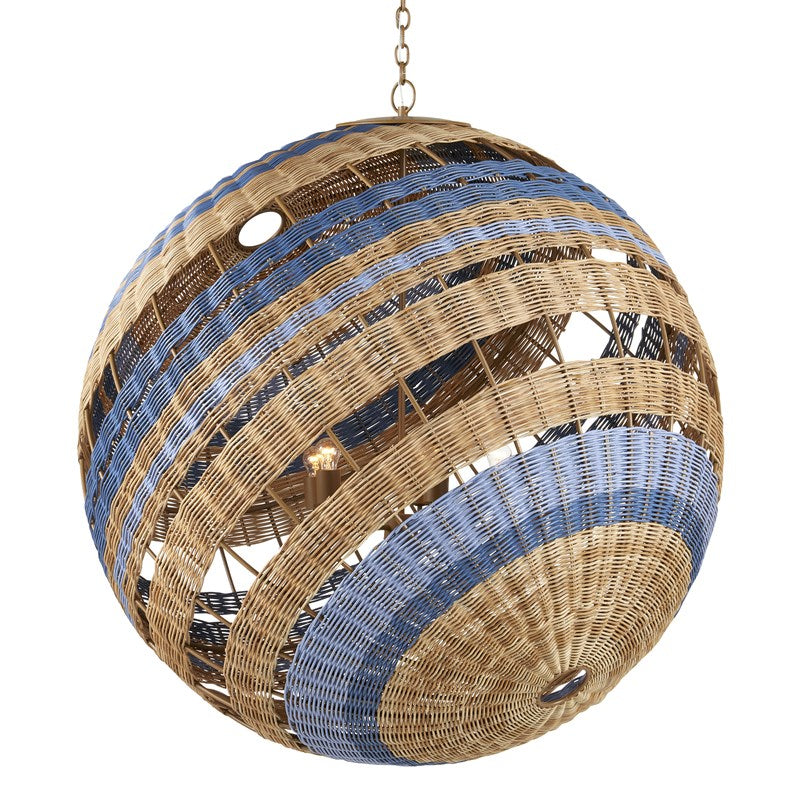 Senjyo Tilted Orb Chandelier