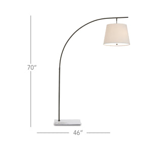 Cloister Medium Bronze Floor Lamp