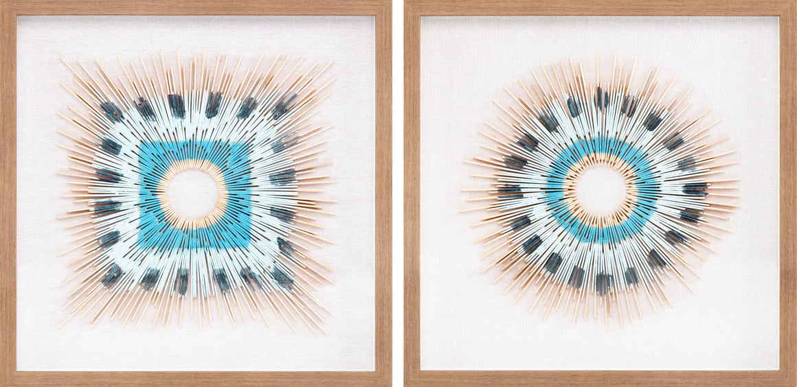 Surya Chromatic CCM-001 Framed Art
