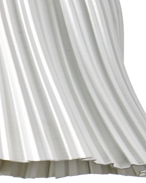 Twirl White Pendant
