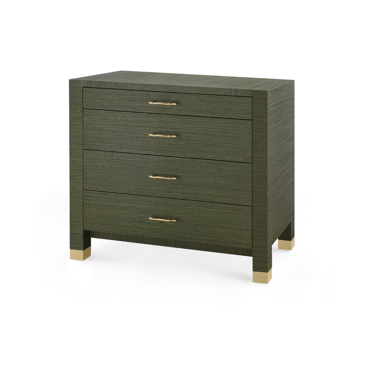 Camden Large 4-Drawer, Deep Olive | Camden Collection | Villa & House