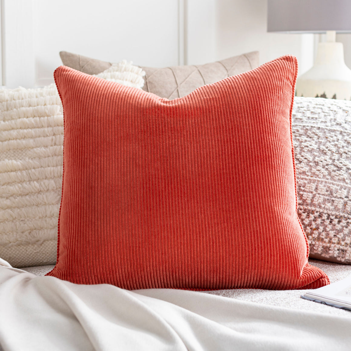 Surya Corduroy CDR-003 Accent Pillow