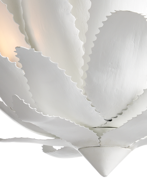Agave White Chandelier