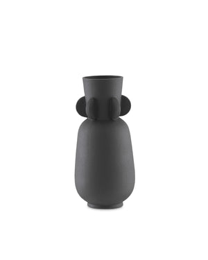 Happy 40 Wings Black Vase