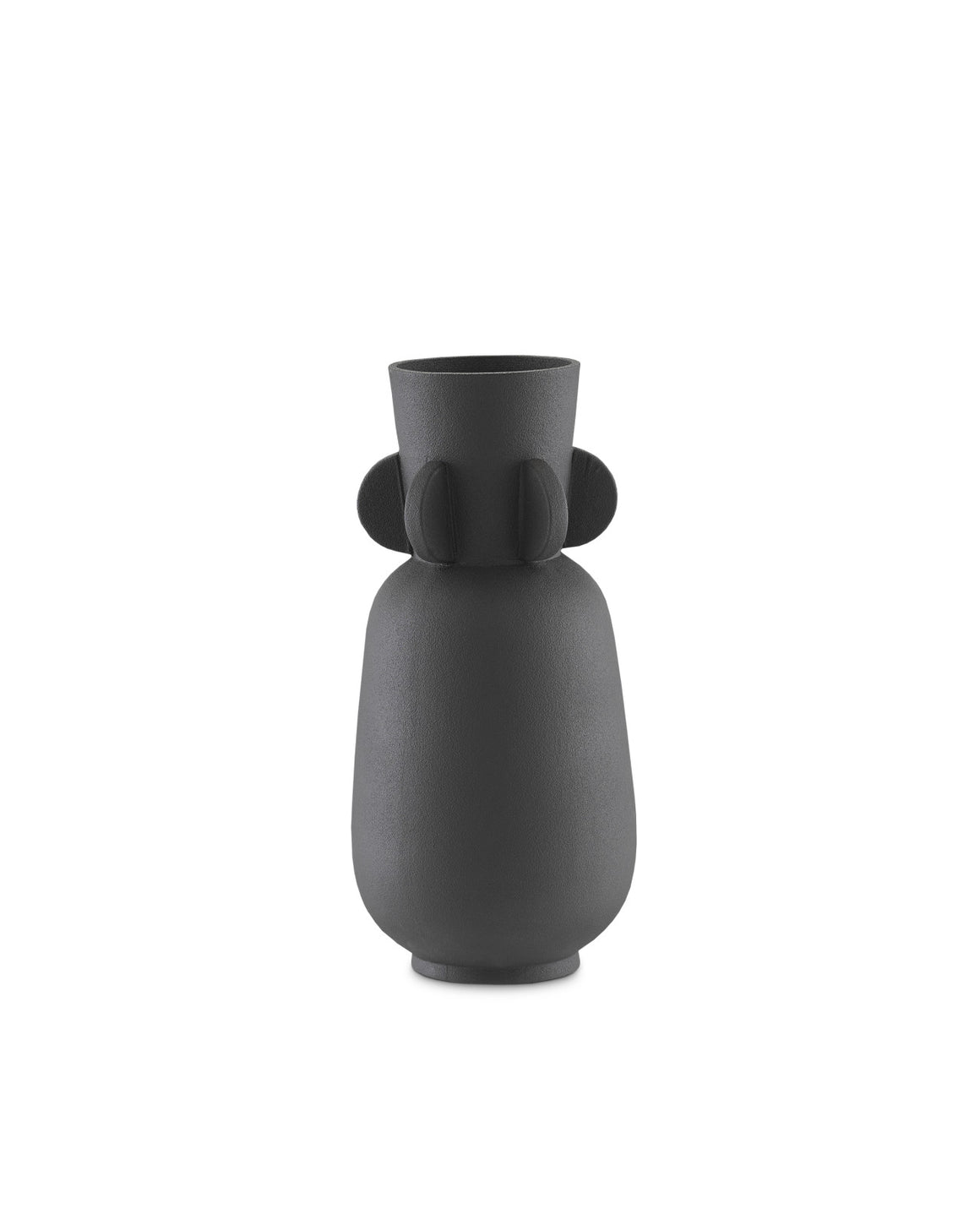 Happy 40 Wings Black Vase