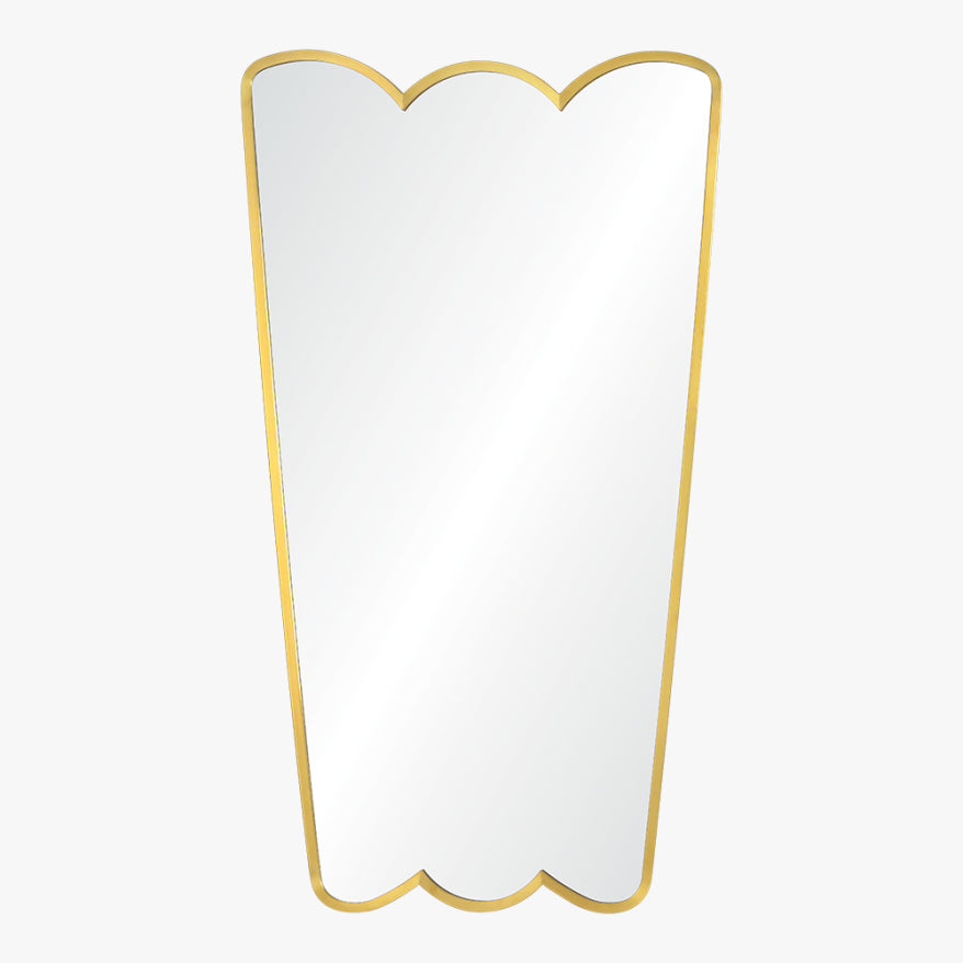 Brushed Brass Mirror