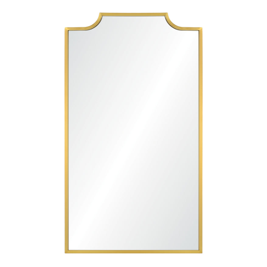 Brushed Brass Mirror