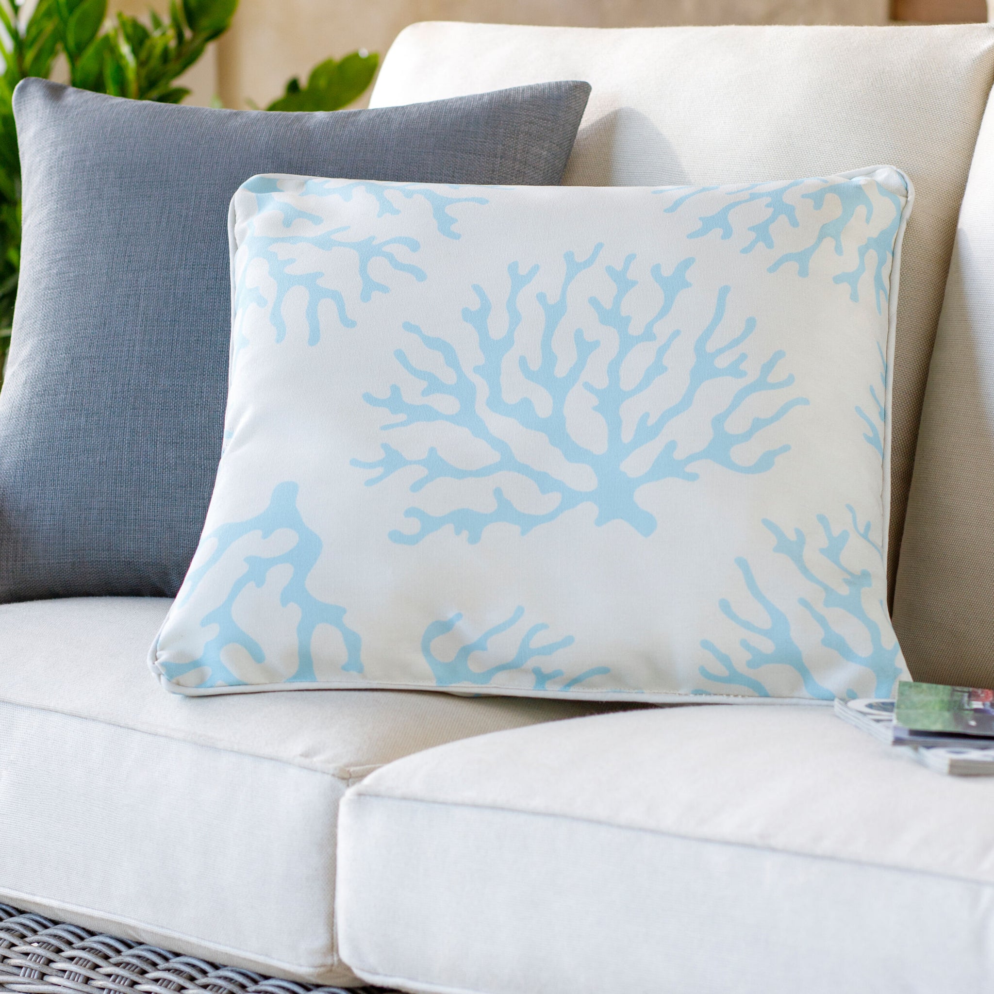 Surya Coral CO-002 Accent Pillow