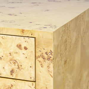 Cole Extra Large 12-Drawer, Burl | Cole Collection | Villa & House