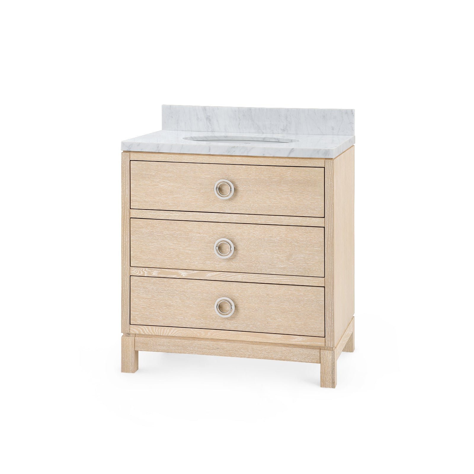 Caspian 2-Drawer Cabinet - BASE ONLY - Sand | Caspian Collection | Villa & House