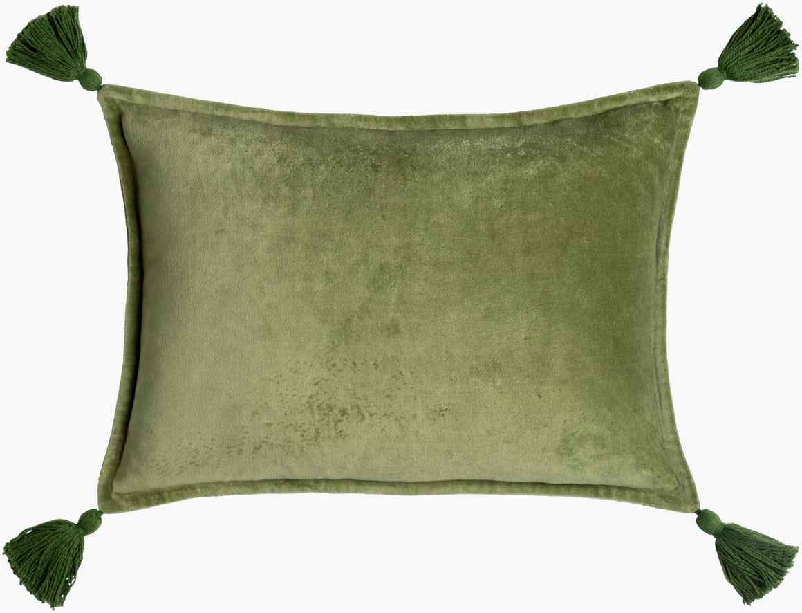 Surya Cotton Velvet CV-046 Lumbar Pillow