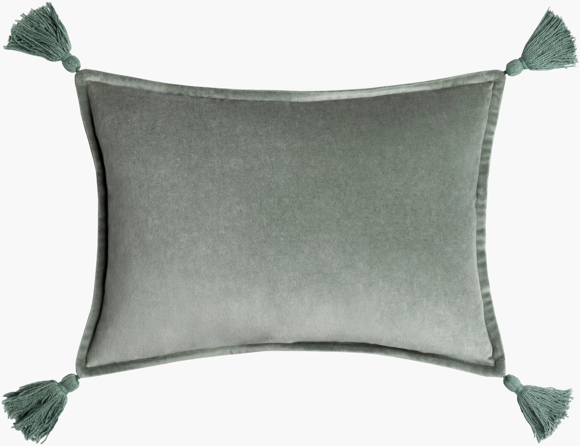 Surya Cotton Velvet CV-047 Lumbar Pillow