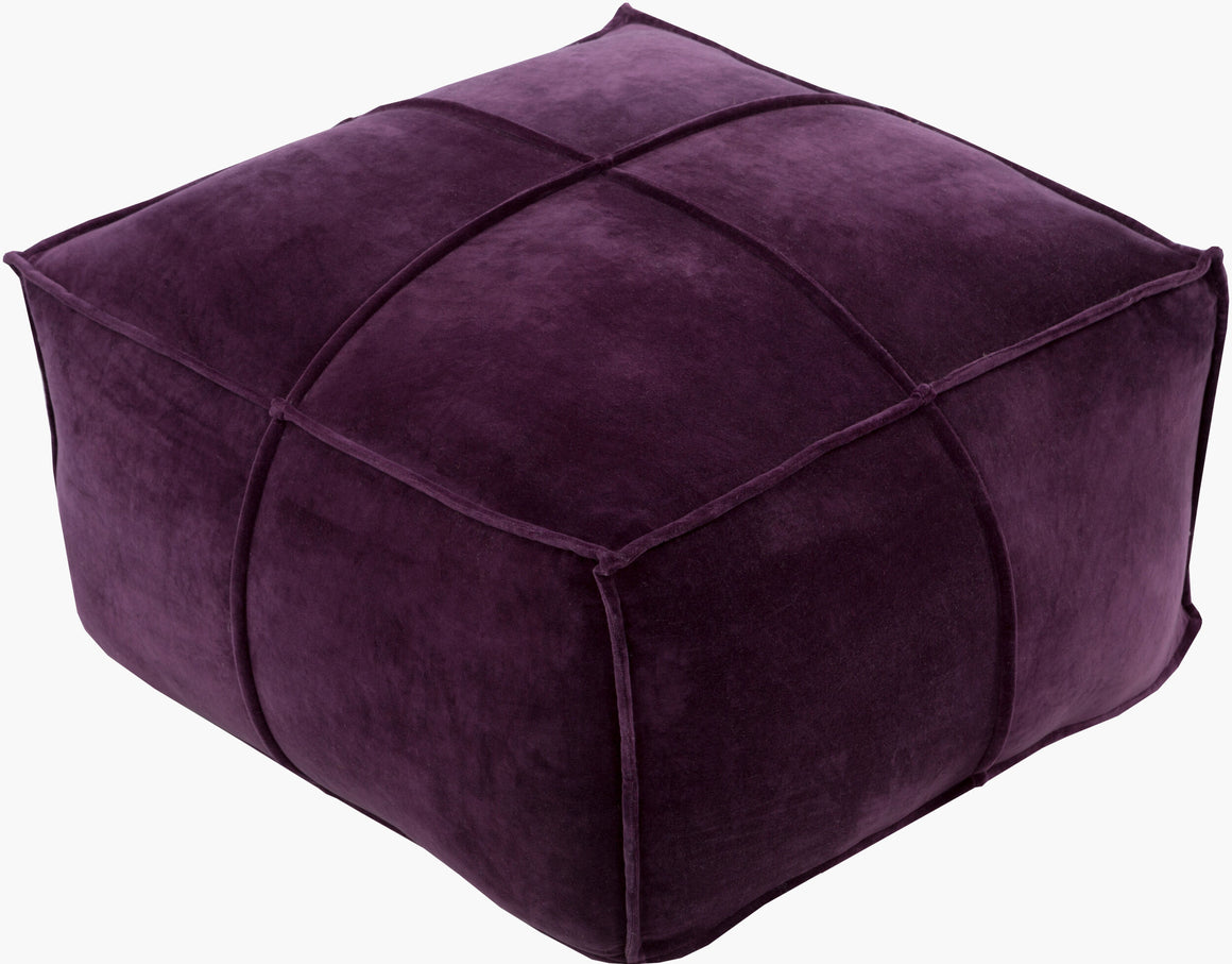 Surya Cotton Velvet CVPF-006 Pouf