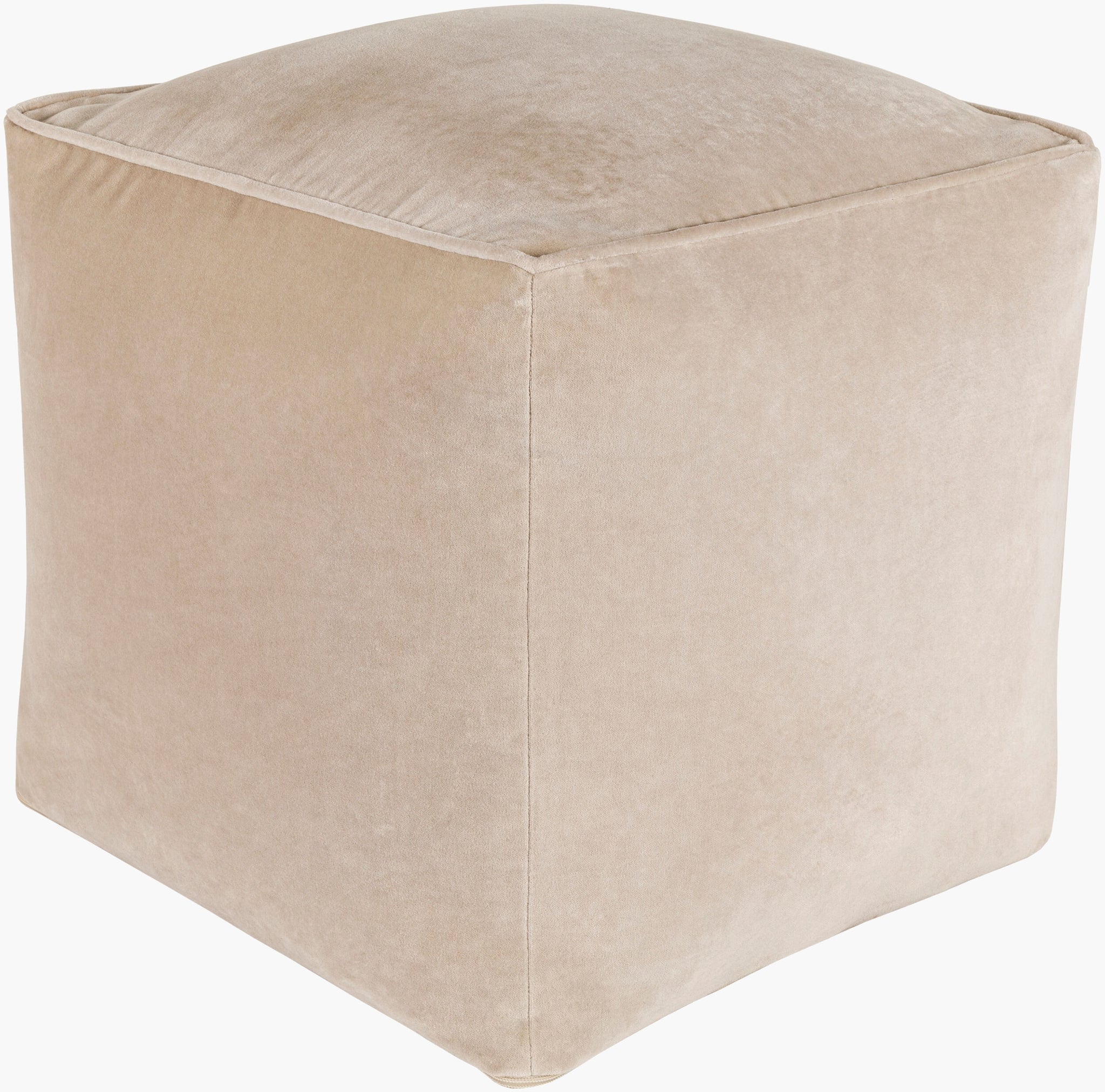Surya Cotton Velvet CVPF-017 Pouf