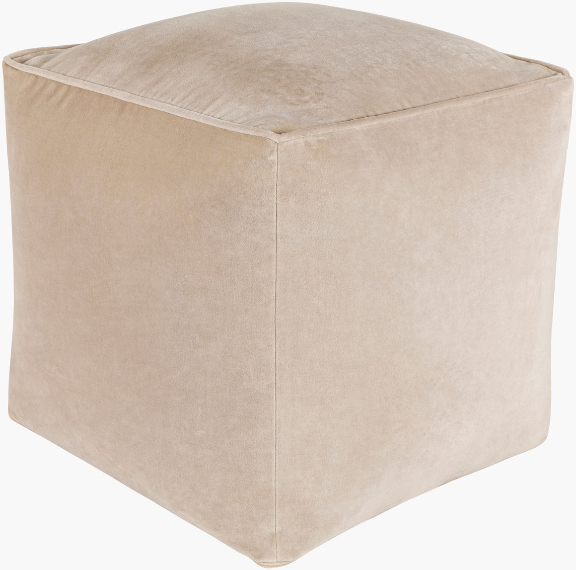 Surya Cotton Velvet CVPF-017 Pouf