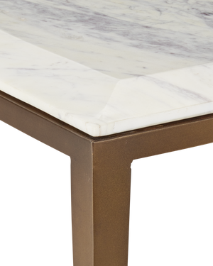 Oblique Marble Cocktail Table