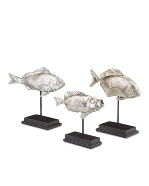 Silver Fish Set of 3