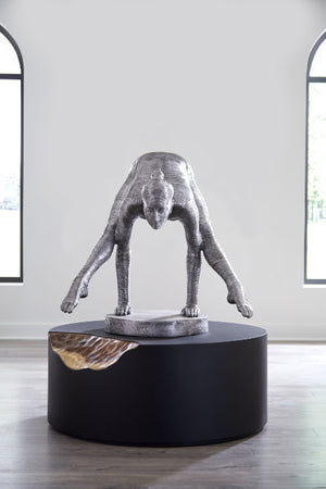 Balancing Body Sculpture, Aluminum