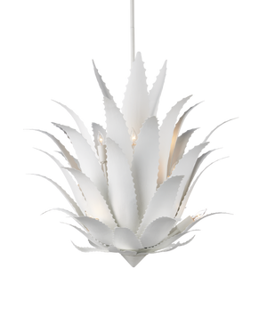 Agave White Chandelier