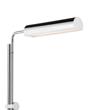Satire Nickel Floor Lamp