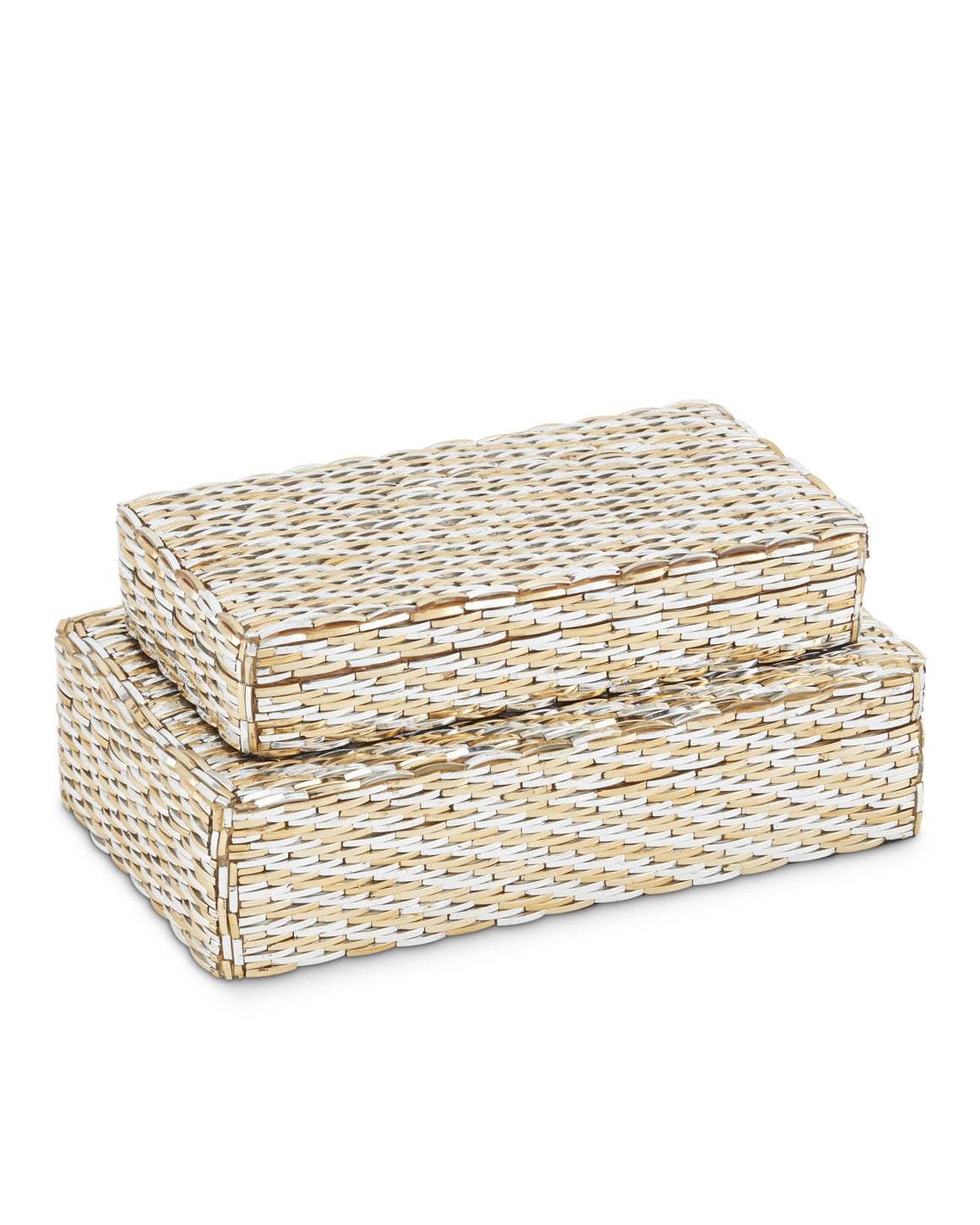 Glimmer Gold & Silver Box Set of 2