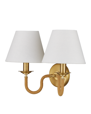 Adala Brass Wall Sconce