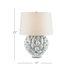 Cynara White Table Lamp