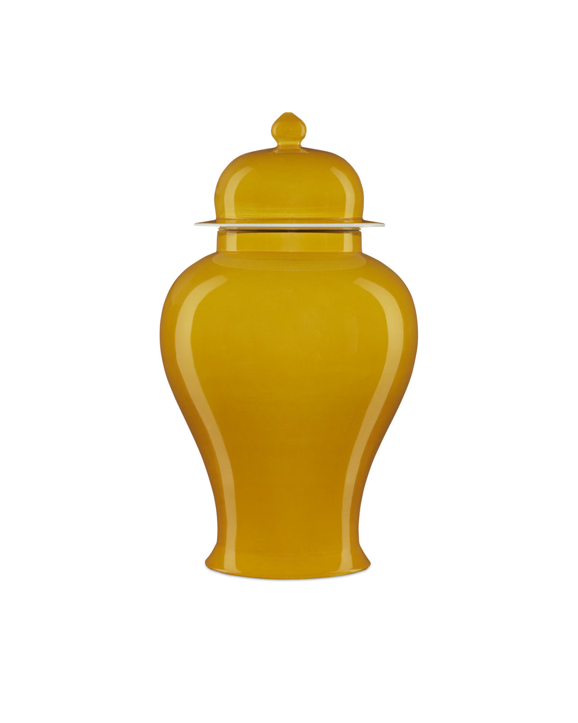 Imperial Large Yellow Temple Jar