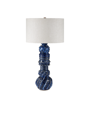 Undersea Dark Blue Table Lamp