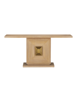 Morombe Washed Oak Console Table