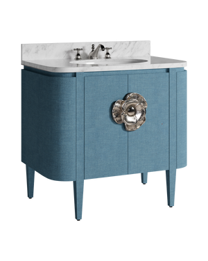 Briallen 36" Blue Vanity with Oval Undermount Sink