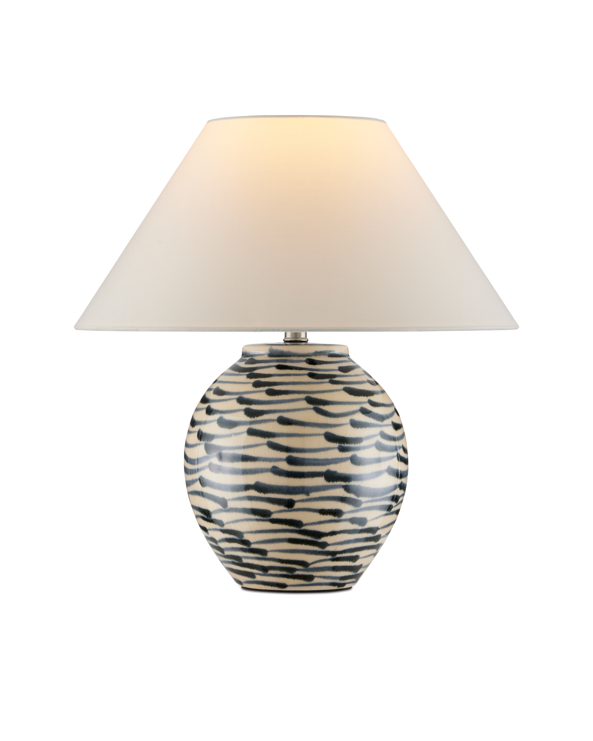 Minnows Blue Table Lamp