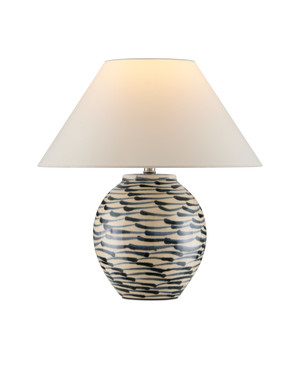 Minnows Blue Table Lamp