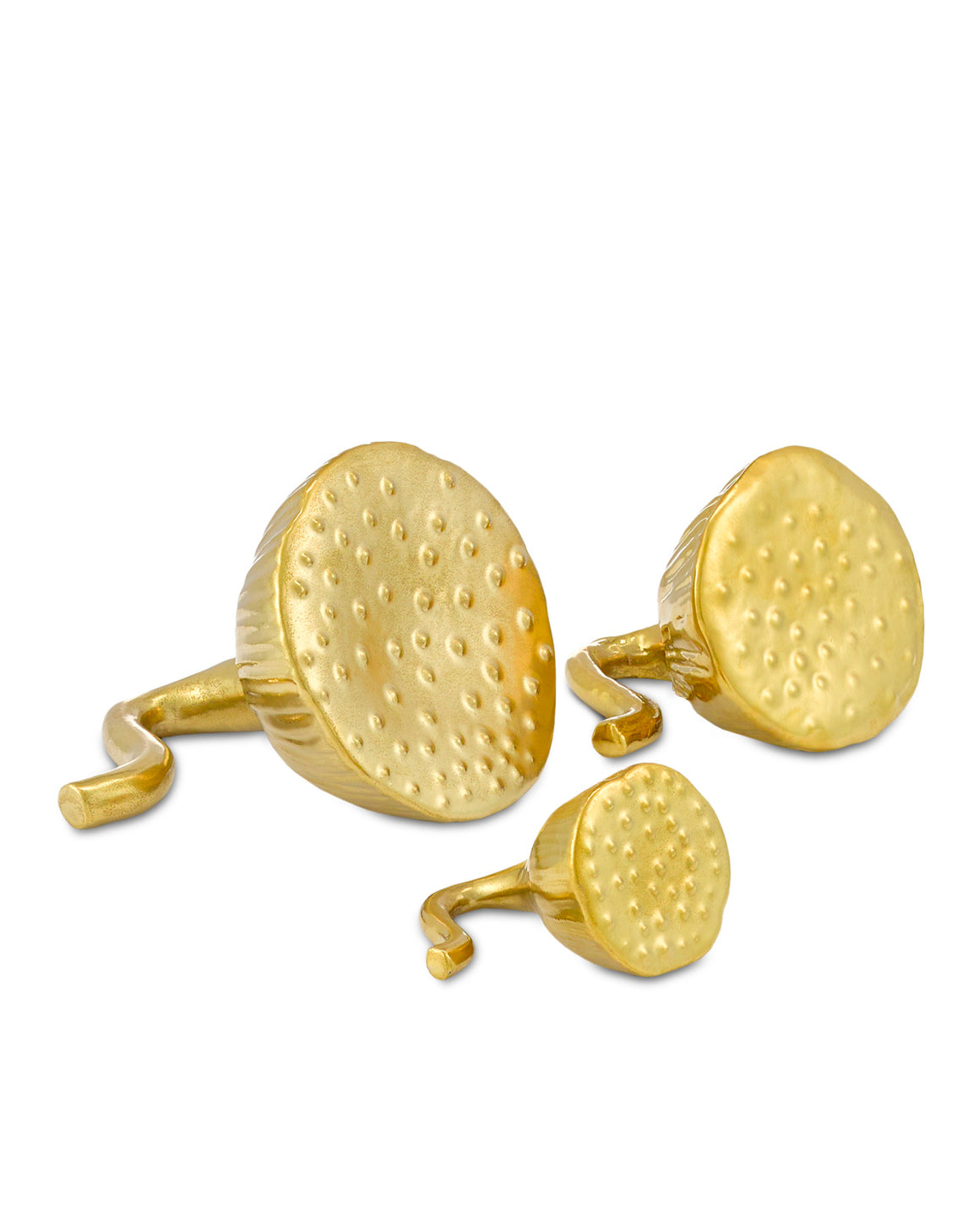 Hasu Gold Decorative Lotus Set of 3