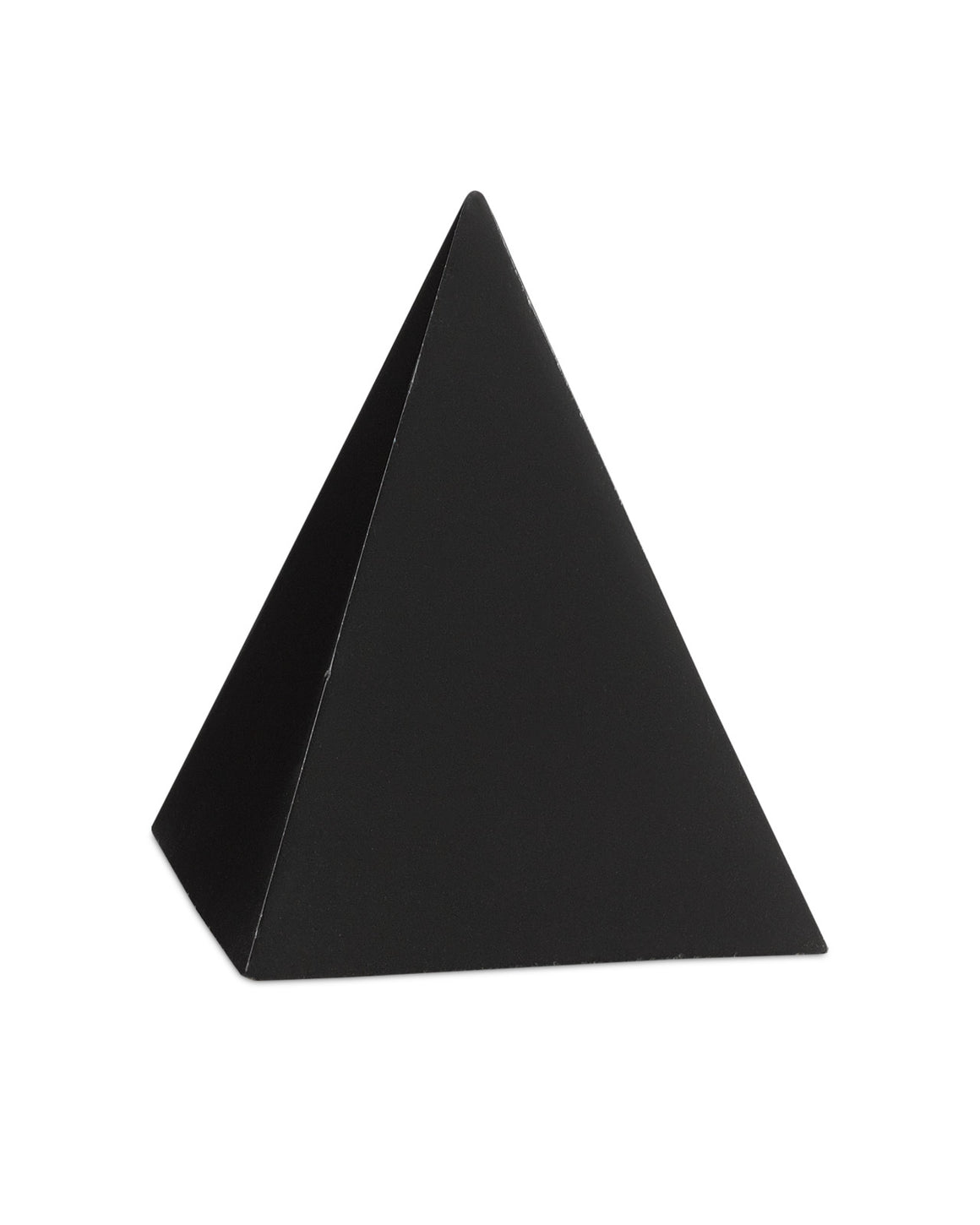 Black Small Concrete Pyramid
