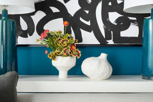 Small Vase in White | Krissa Collection | Villa & House