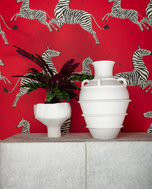 Small Vase in White | Krissa Collection | Villa & House