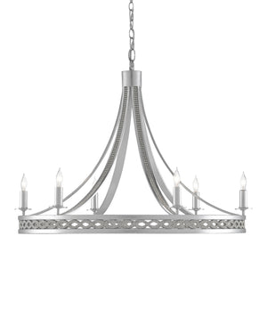 Gavotte Silver Chandelier