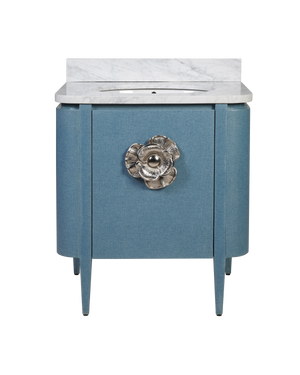 Briallen 30" Blue Vanity with Oval Undermount Sink