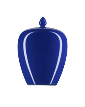 Ocean Blue Ginger Jar