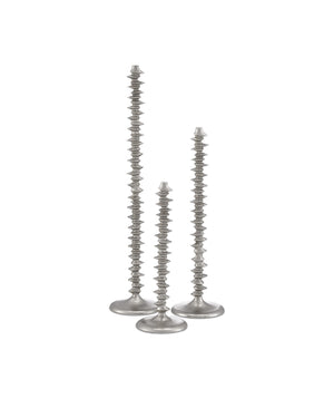 Dekha Large Silver Sculpture