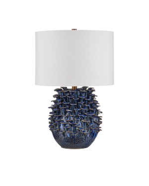Maitake Dark Blue Table Lamp